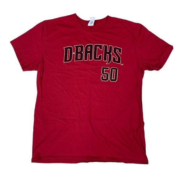 Arizona Diamondbacks Red Charity T-Shirt Size Large - Picture 1 of 4
